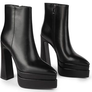 WETKISS Platform Ankle Boots